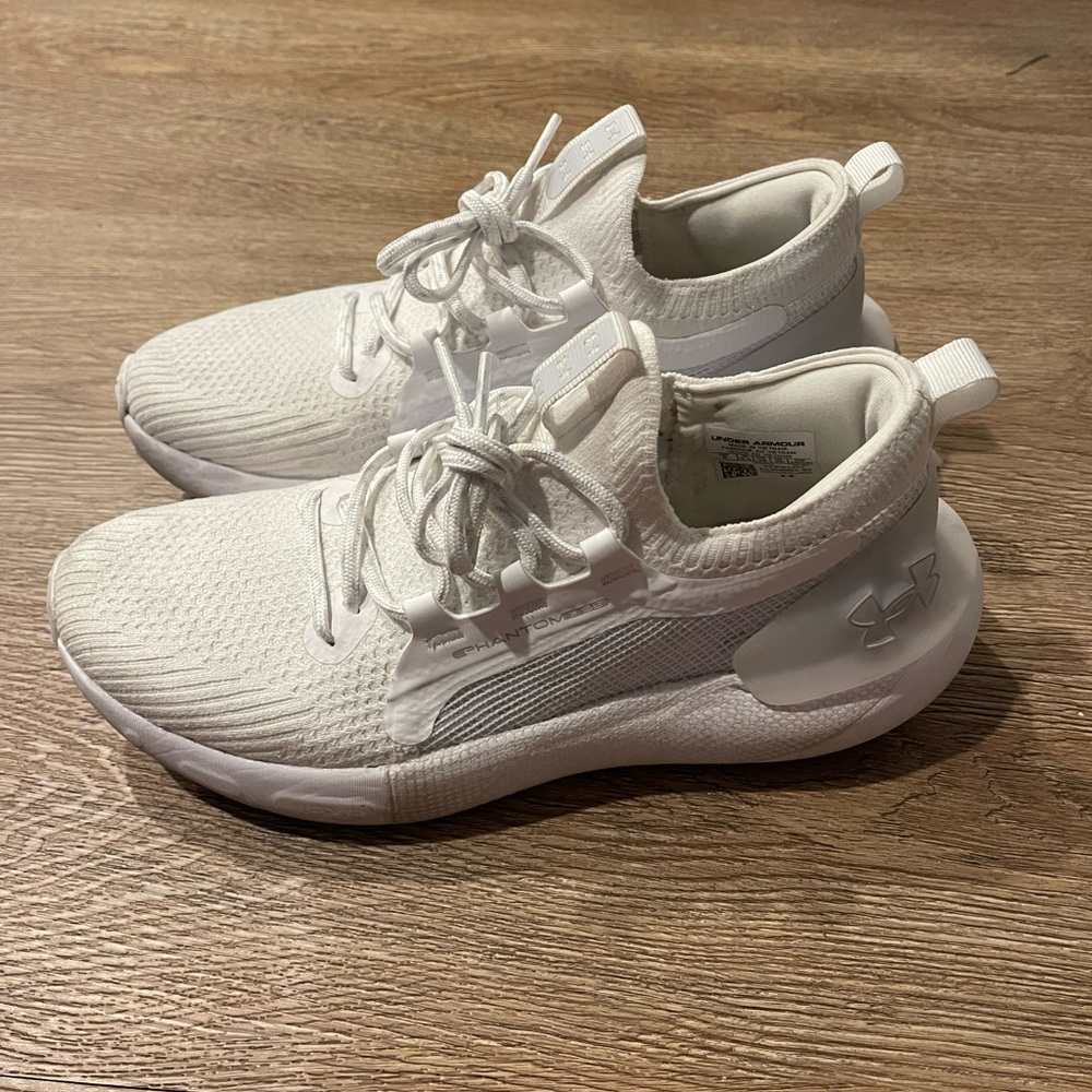 Under Armour HOVR Phantom 3 SE UA Triple White Running Shoes